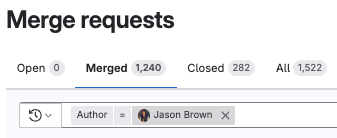 Merged pull requests